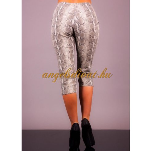 KÍGYÓS MINTÁS CAPRI NÓI NADRÁG