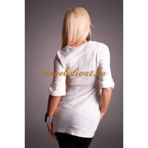 NŐI KARDIGÁN MELL GOMBOS.