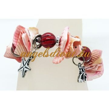 CSÍKOS BORDÓ GÖMB KARKÖTŐ