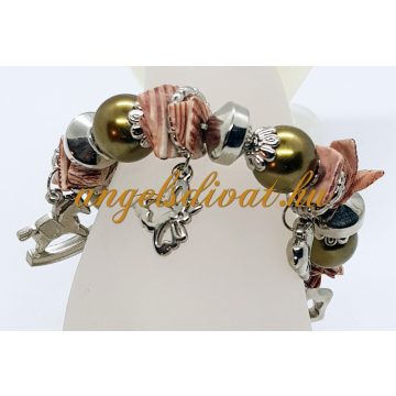 ARANY GOLYÓS BIZSU KARKÖTŐ