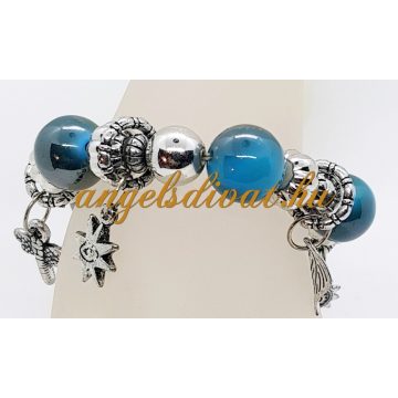 TÜRKIZ SZÍNJÁTSZÓS BIZSU KARKÖTŐ