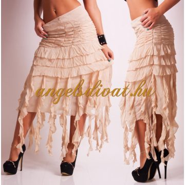 SPAGETTI BEIGE SZOKNYA.