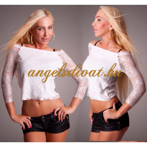 FEHÉR CSIPKE FELSŐ