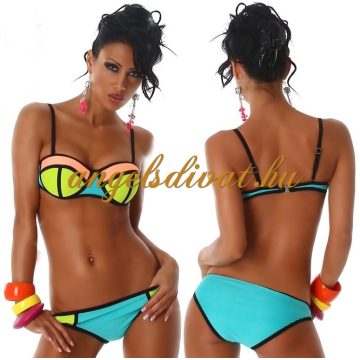 Neon színes bikini