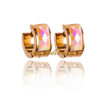 MÁRVÁNYOSAN CSILLOGÓNAGY KÖVES BIZSU FÜLBEVALÓ