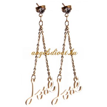 LOVE FÜGGŐ BIZSU FÜLBEVALÓ