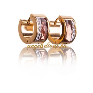 CAPUCCINO NAGY KÖVES BIZSU FÜLBEVALÓ