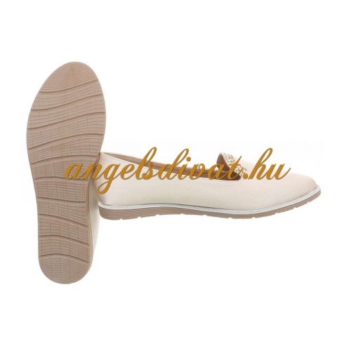 BEIGE BALERINA CIPŐ 