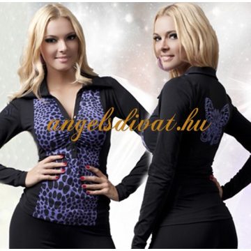 MY77 ""LILA"" PILLANGÓS FELSŐ