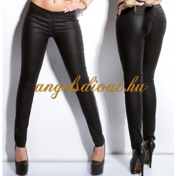 FEKETE ALAKFORMÁLÓ NŐI NADRÁG.