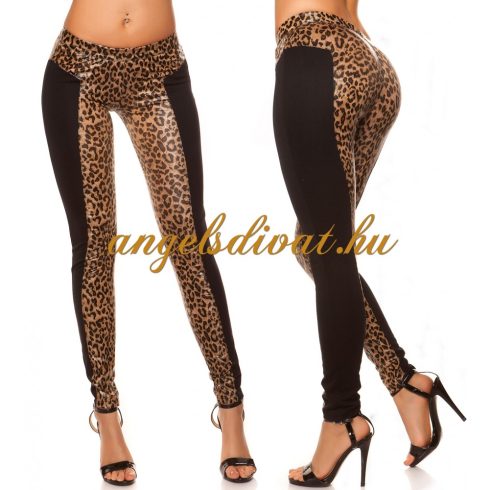 LEO FEKETE ELASZTIKUS NADRÁG