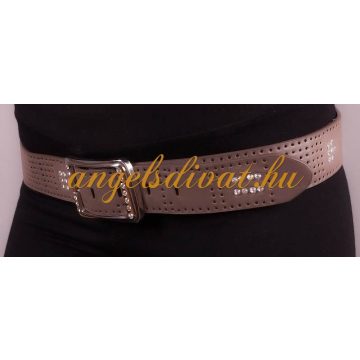 sötétbarna női öv