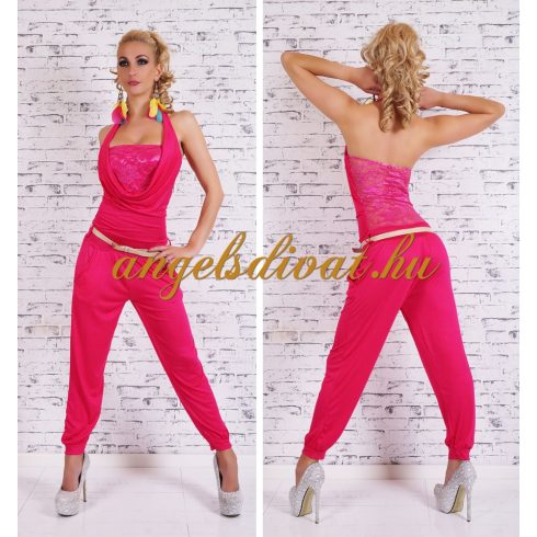 PINK CSIPKE BETÉTES NŐI OVERÁL