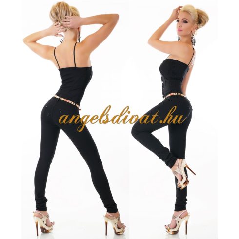 ALAKFORMÁLÓ FEKETE NŐI OVERÁL.