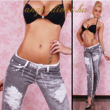 REDIAL STRASSZOS EGYEDI SZÜRKE FEHÉR FARMER.