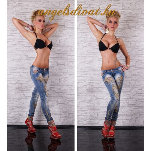 SZÍNES BERAKÁSOS FARMER + INDIÁN NYAKLÁCCAL