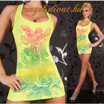 REDIAL VIRÁGOS SZÍNES FELSŐ SÁRGA