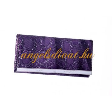 KŐ MINTÁS LILA PÉNZTÁRCA