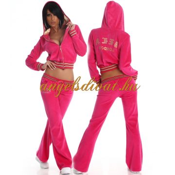 PINK NŐI SZABADIDŐRUHA ARANY ÍRÁSSAL